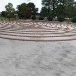 Le labyrinthe de la sérénité, conçu pour la méditation