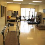 La salle de physiothérapie du Hancock Center