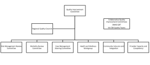 Tableau des comités de qualité du DBHDS