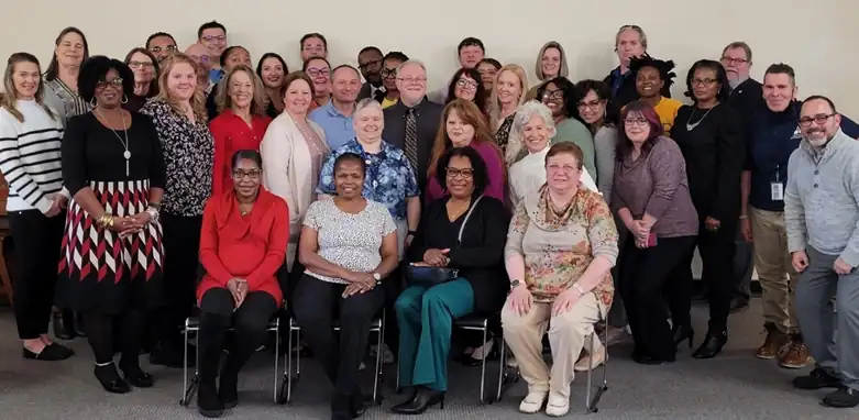 Photo de l'équipe des services de récupération