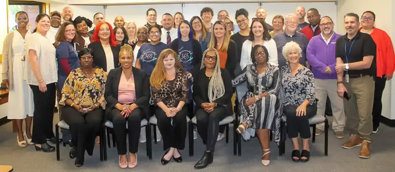 Photo de l'équipe des services de récupération