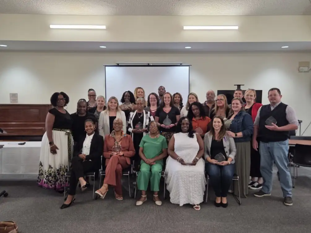 Photo de l'équipe des services de récupération